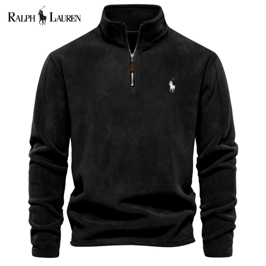 Half-Zip Sweatshirt – Fleece Long Sleeve