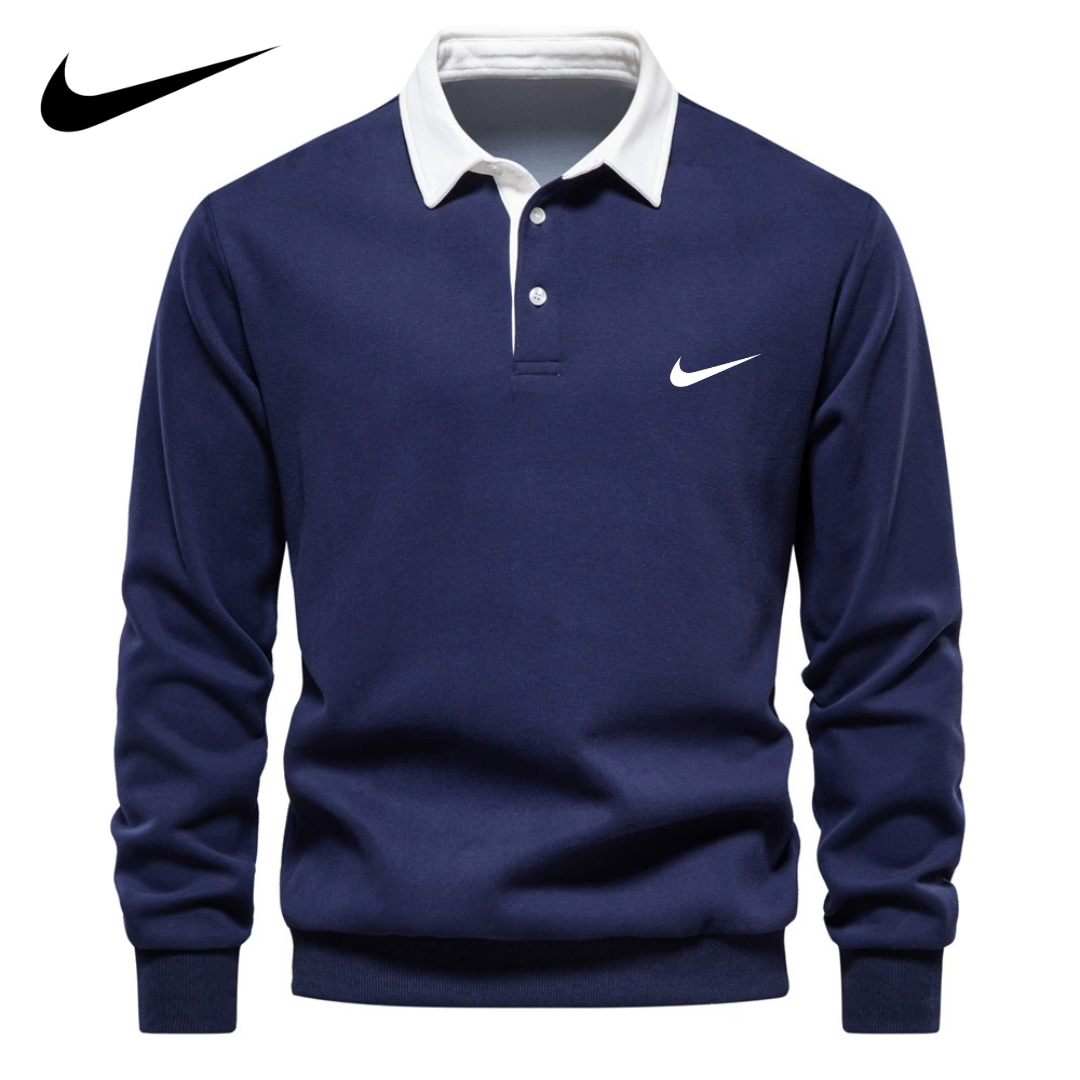 Softline Polo – Modern Fit Polo-Style Sweatshirt