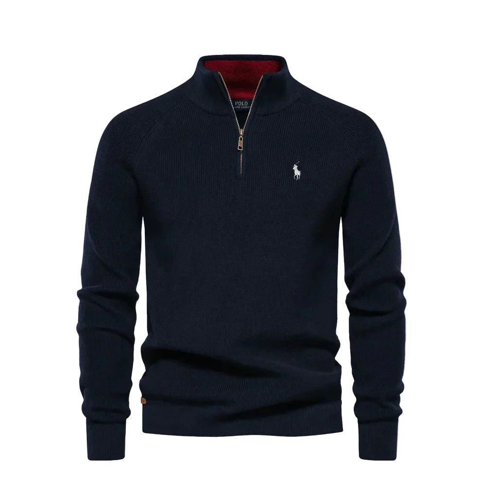 Ralph Lauren | Jumper with half zip Black Friday -70% OFF
