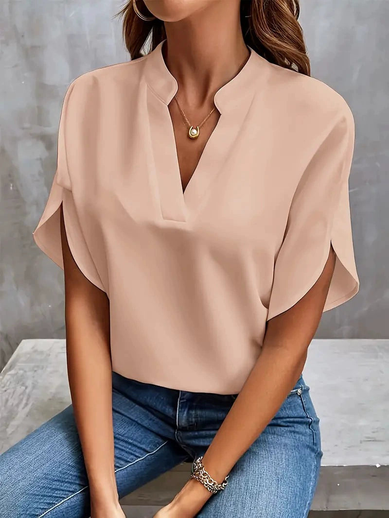 Maya - Flowy Elegant Collar Shirt