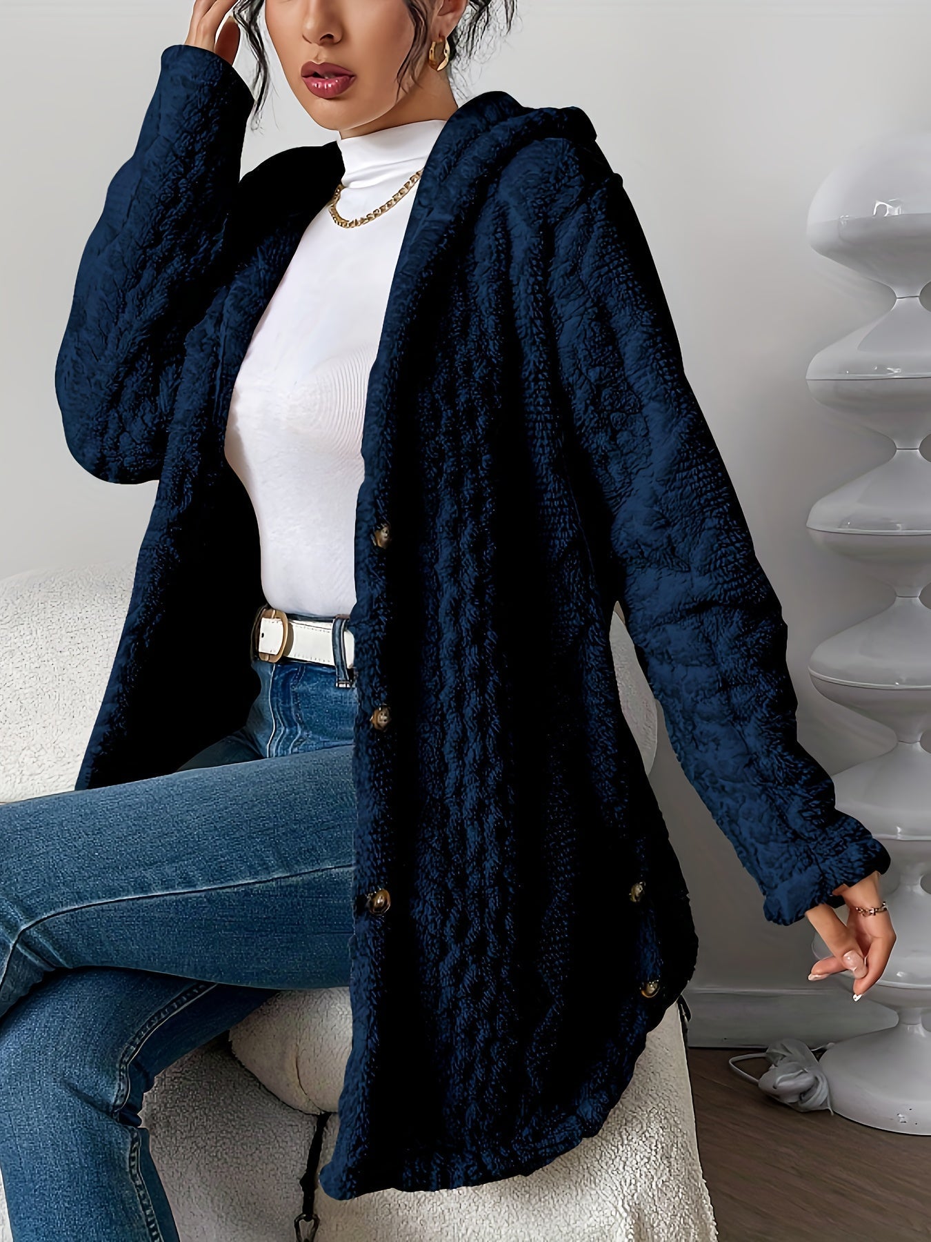 Sorella Cozy Fleece Cardigan