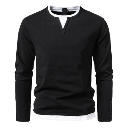 Elio Classic Long‑Sleeve Tee