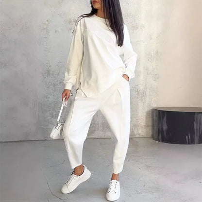 ASYRA LONG SLEEVE SWEATER AND PANTS SET