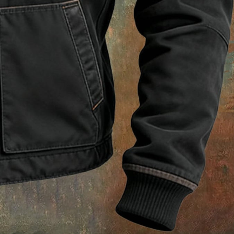 Harlan Fleece Utility Jacket