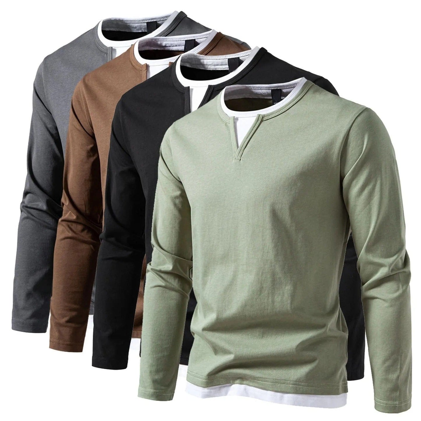 Elio Classic Long‑Sleeve Tee