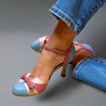 Elise | Comfortable leather heels