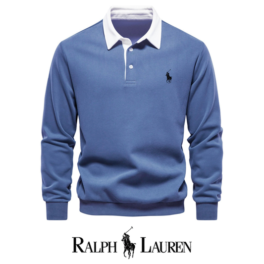 RL – Men’s Autumn Long-Sleeve Polo Neck Sweatshirt