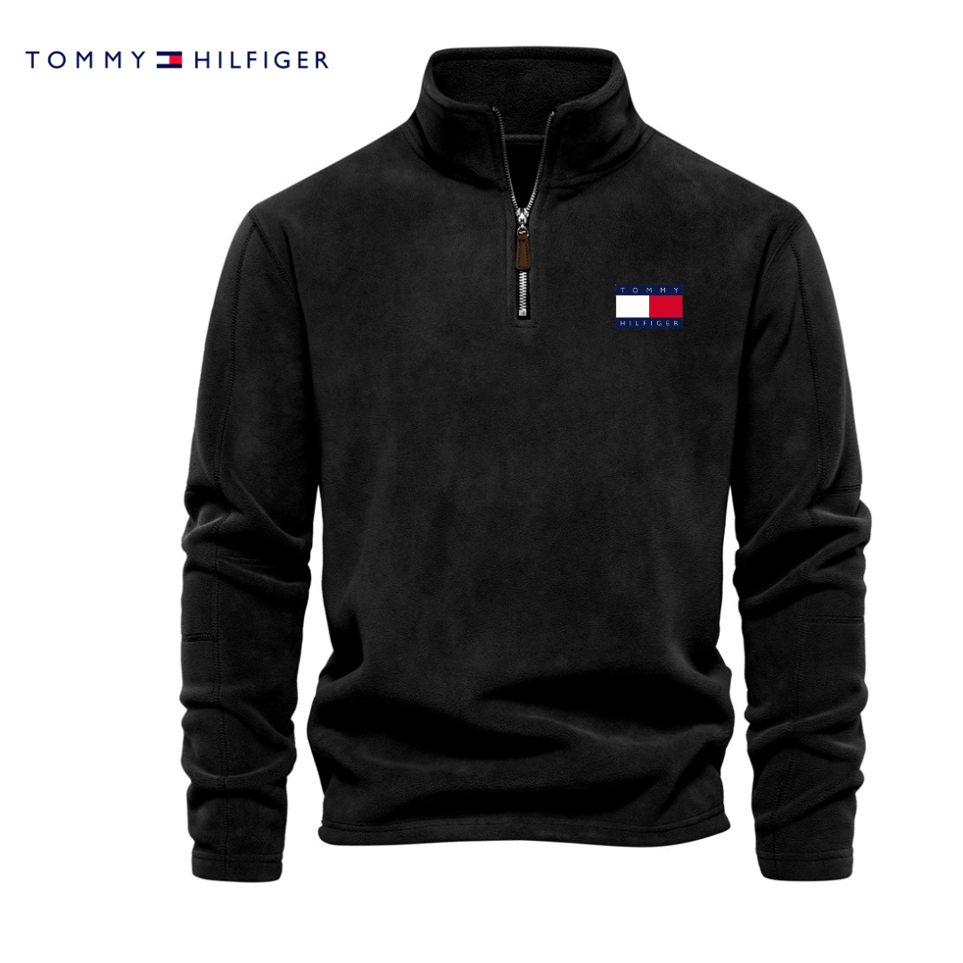 Half-Zip Sweatshirt – Fleece Long Sleeve