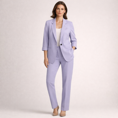 Veronica Elegant Tailored Suit Set