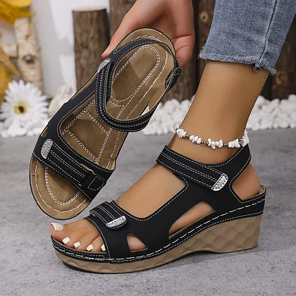 ELEVIA ORTHOPEDIC WEDGE SANDALS