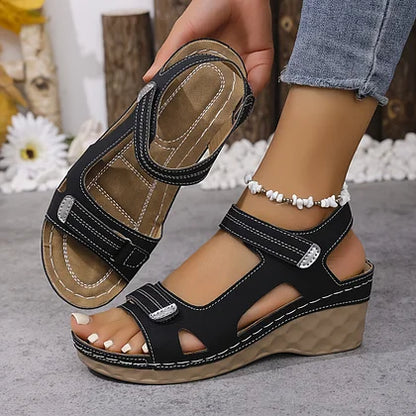 ELEVIA ORTHOPEDIC WEDGE SANDALS
