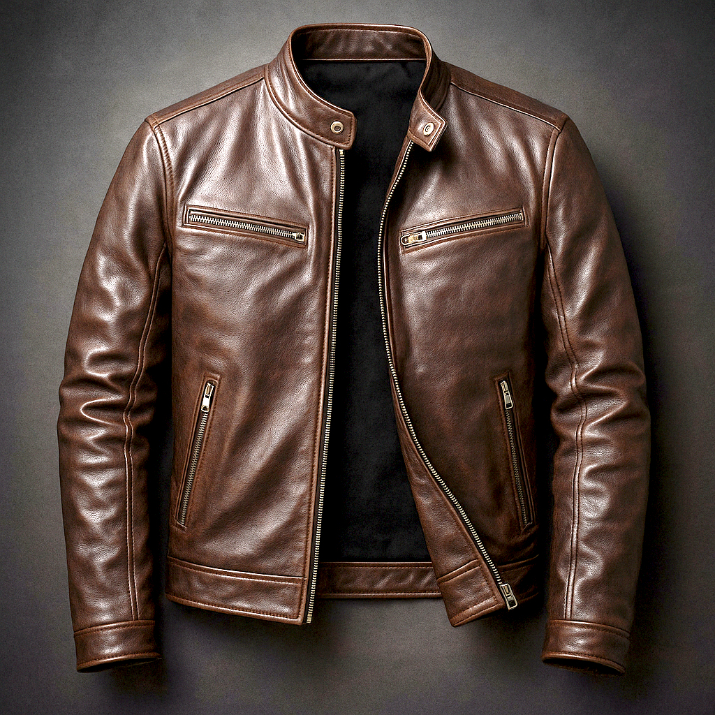 Rovello Vintage Leather Jacket