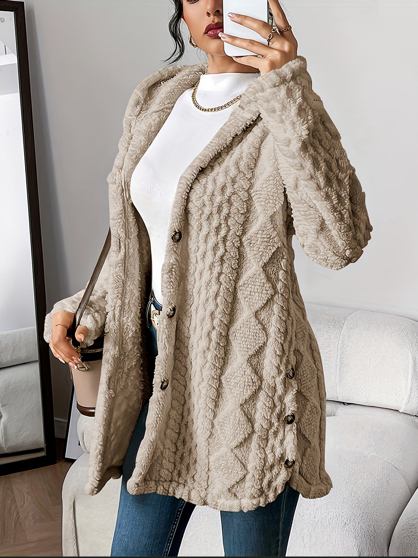 Sorella Cozy Fleece Cardigan