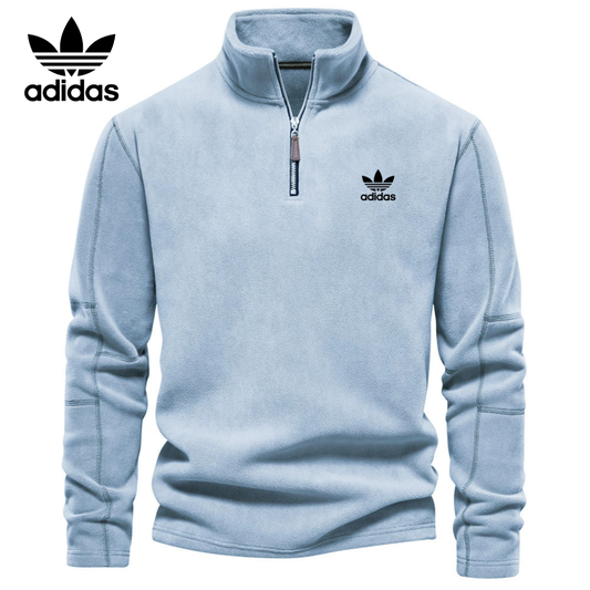 Half-Zip Sweatshirt – Fleece Long Sleeve