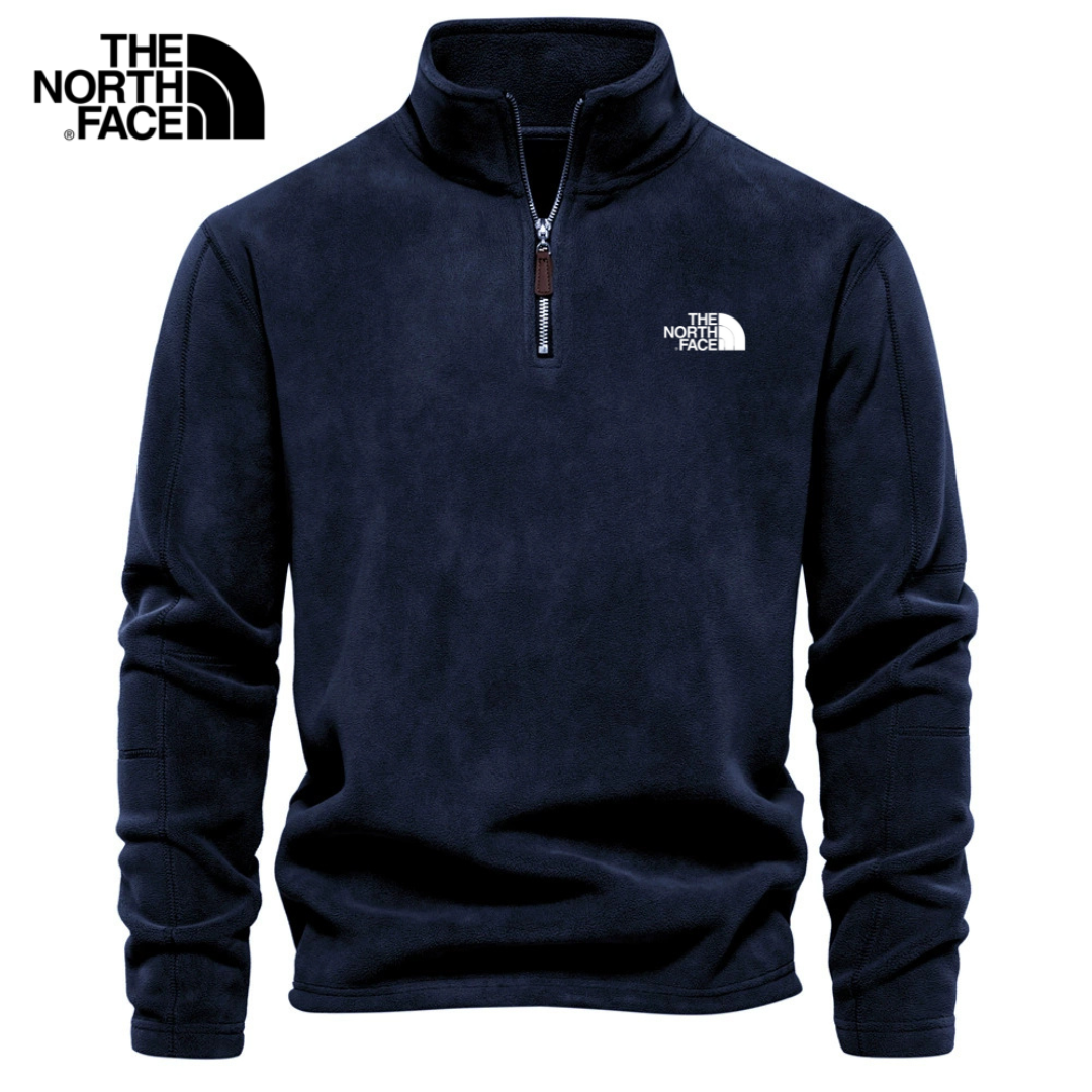 Half-Zip Sweatshirt – Fleece Long Sleeve