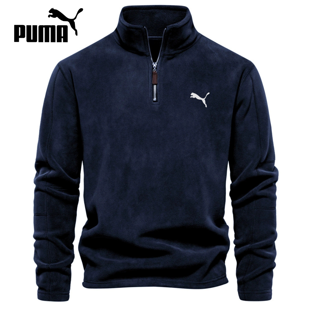 Half-Zip Sweatshirt – Fleece Long Sleeve