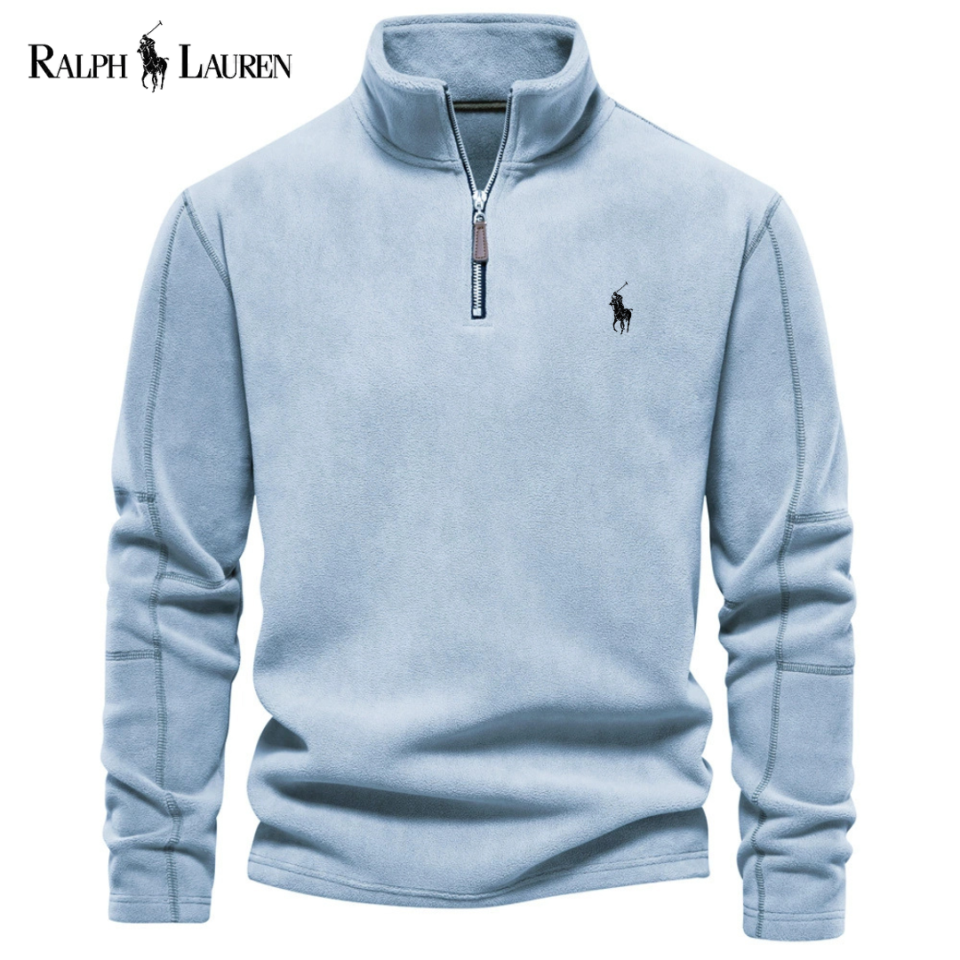 Half-Zip Sweatshirt – Fleece Long Sleeve