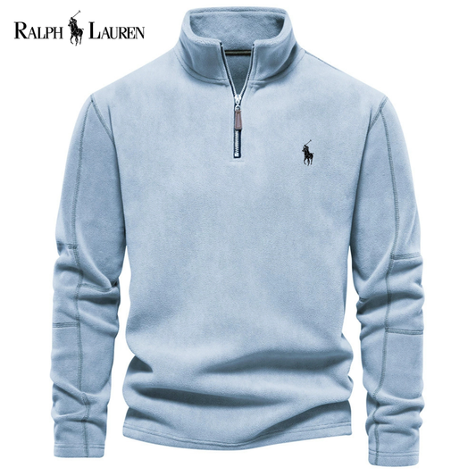 Half-Zip Sweatshirt – Fleece Long Sleeve