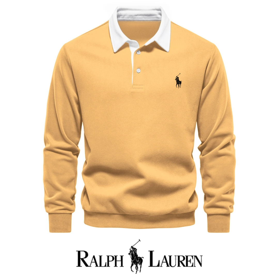RL – Men’s Autumn Long-Sleeve Polo Neck Sweatshirt