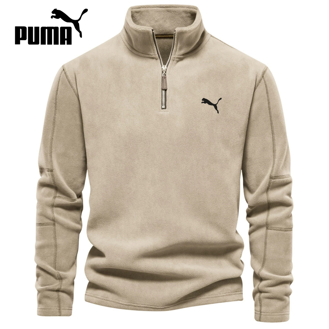 Half-Zip Sweatshirt – Fleece Long Sleeve