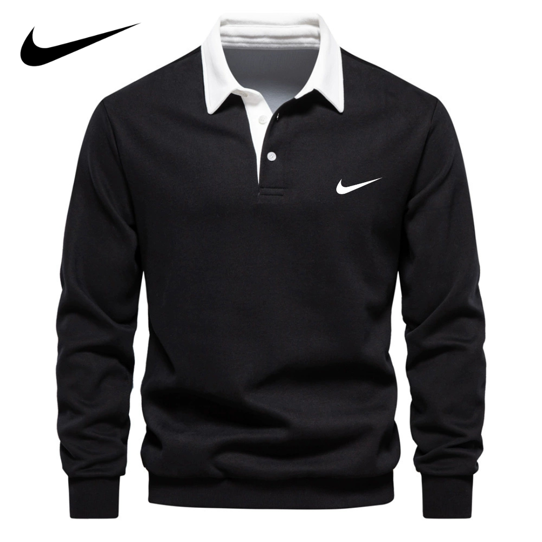 Softline Polo – Modern Fit Polo-Style Sweatshirt