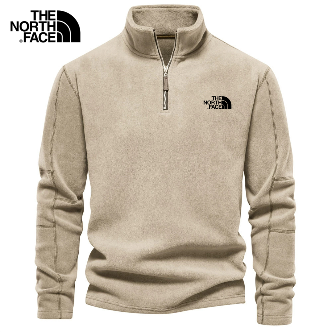 Half-Zip Sweatshirt – Fleece Long Sleeve