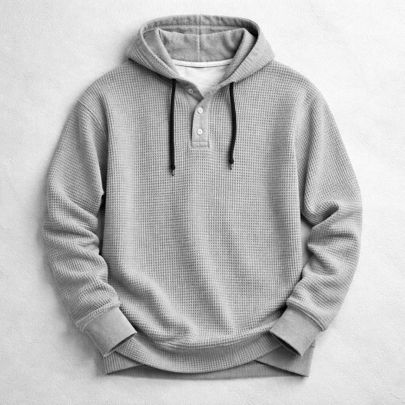 Caldoro Waffle Knit Hoodie