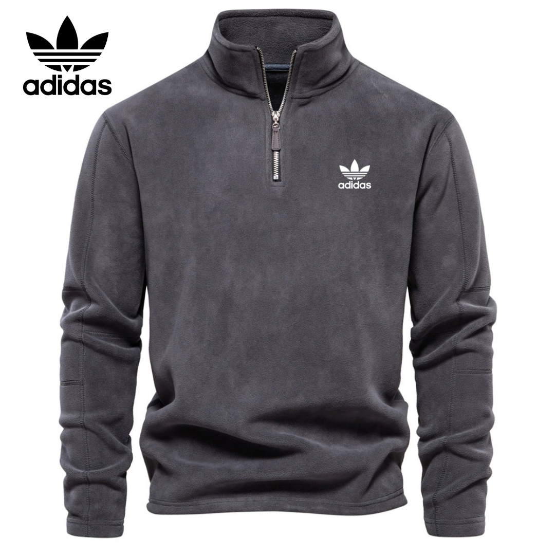 Half-Zip Sweatshirt – Fleece Long Sleeve