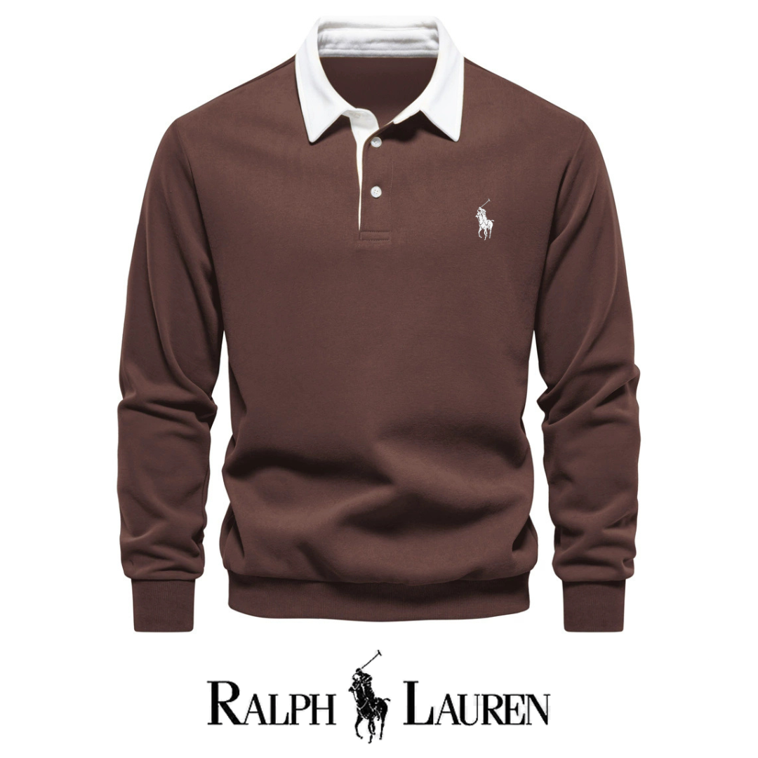 RL – Men’s Autumn Long-Sleeve Polo Neck Sweatshirt