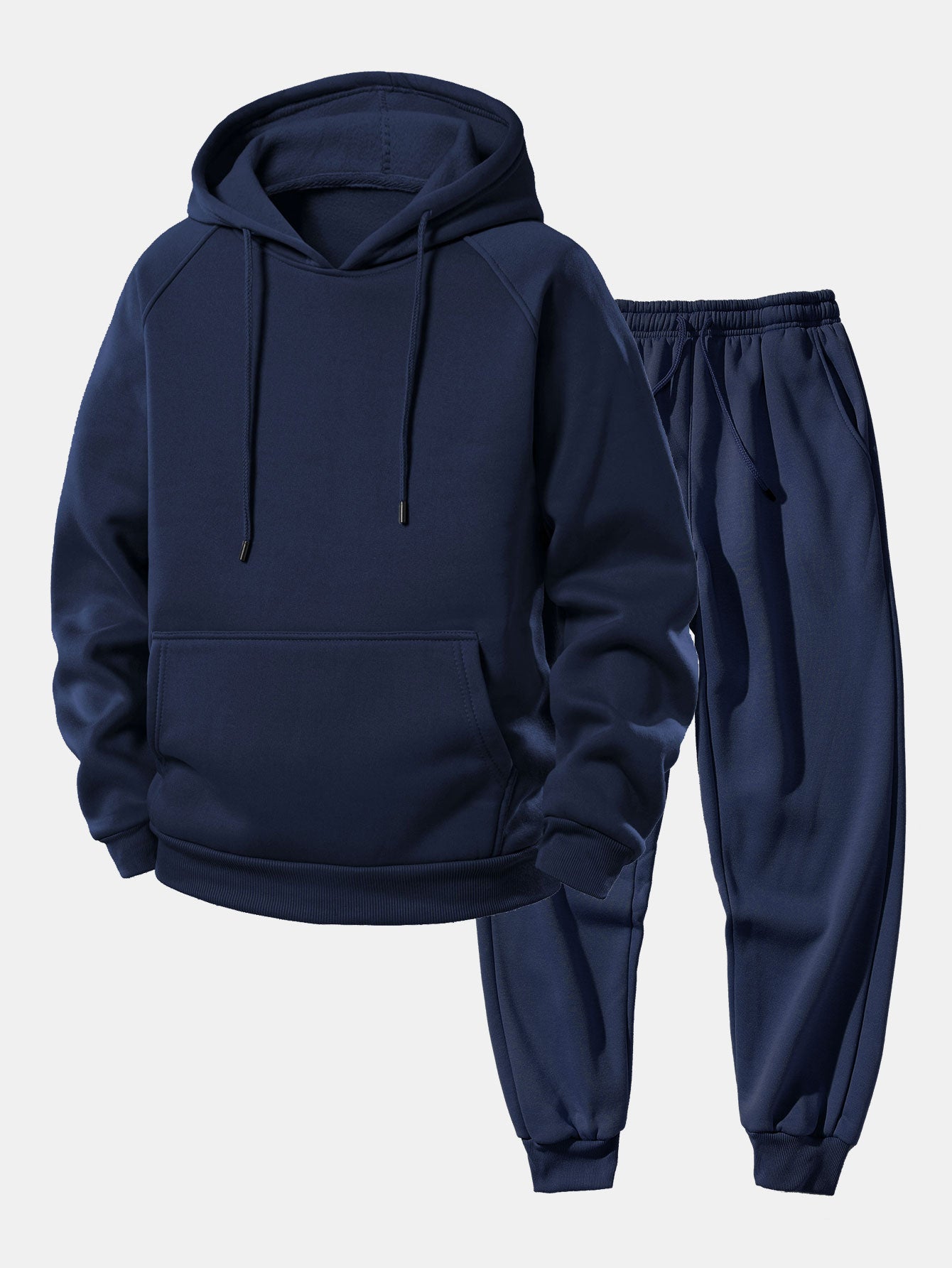 Basic Raglan Hoodies & Jogger Pants