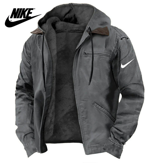 NK – Men’s Hooded Cotton Jacket