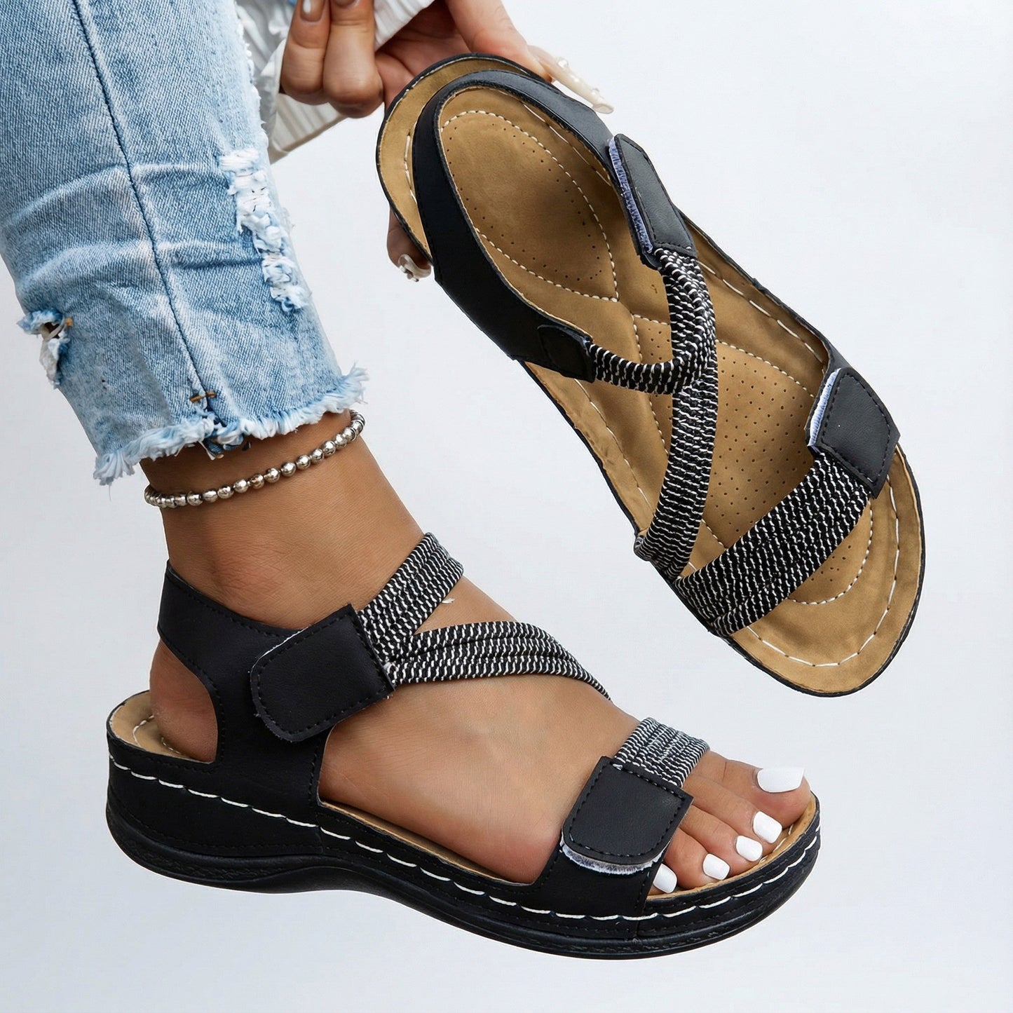 ZAREVA ORTHOPEDIC COMFORT SANDALS