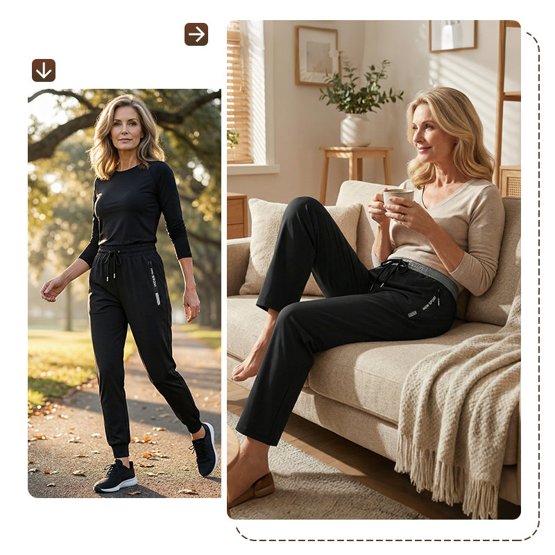 VAREXO DRAPE CASUAL PANTS