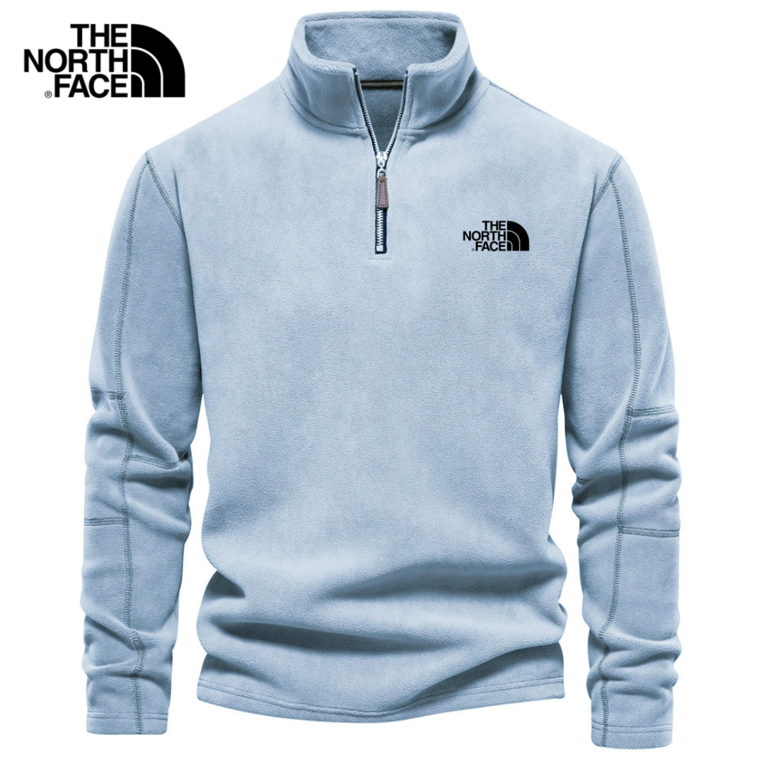 Half-Zip Sweatshirt – Fleece Long Sleeve