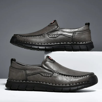 MONTELLO – ELEGANT LEATHER SLIP‑ON SHOES