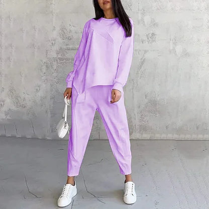 ASYRA LONG SLEEVE SWEATER AND PANTS SET