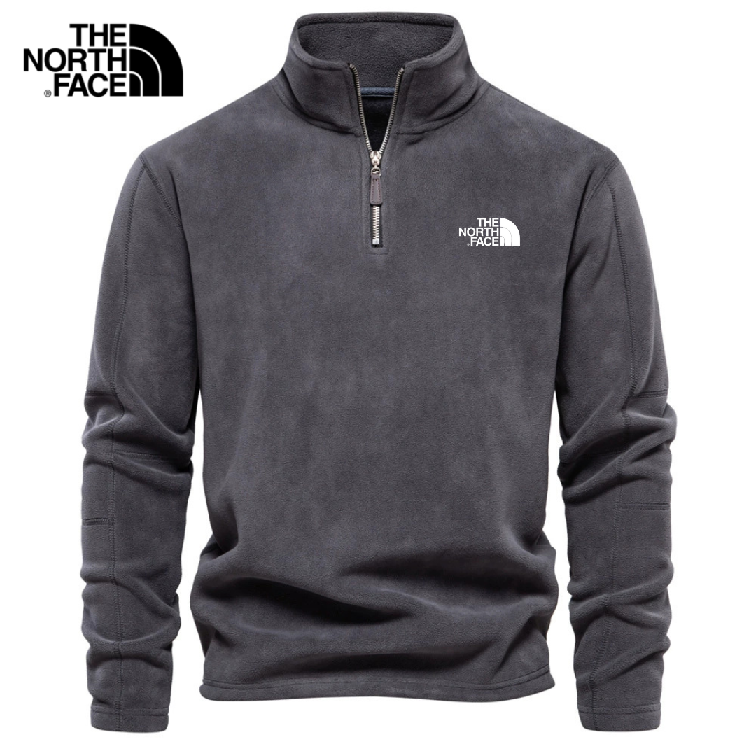 Half-Zip Sweatshirt – Fleece Long Sleeve