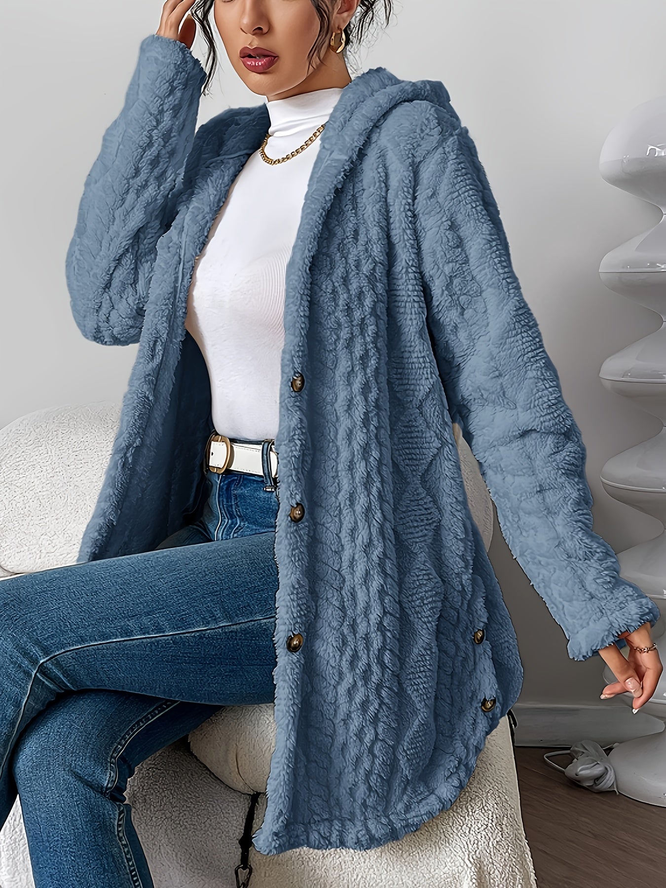 Sorella Cozy Fleece Cardigan