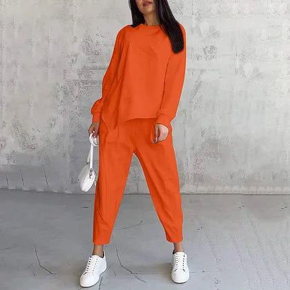 ASYRA LONG SLEEVE SWEATER AND PANTS SET