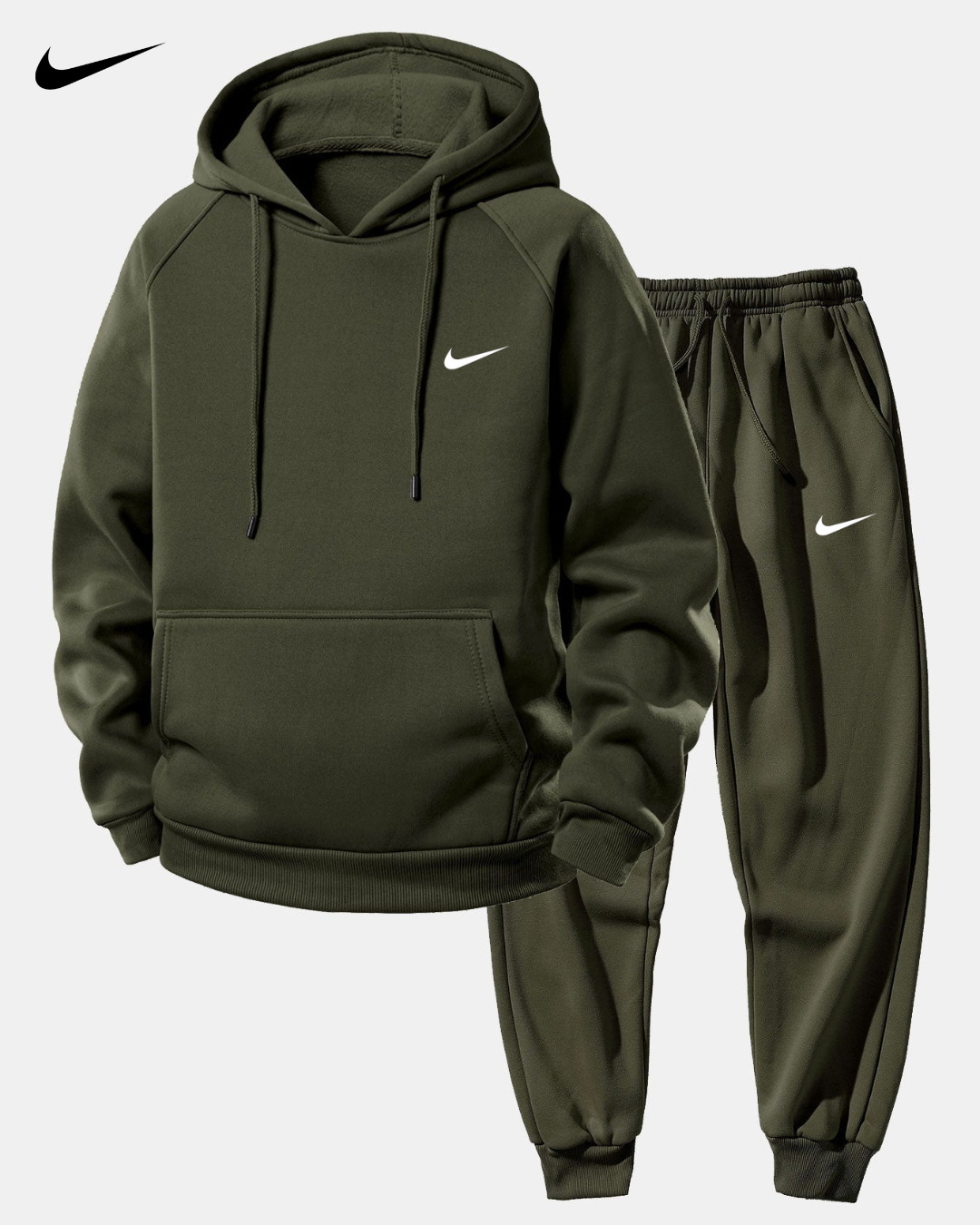 Basic Raglan Hoodies & Jogger Pants