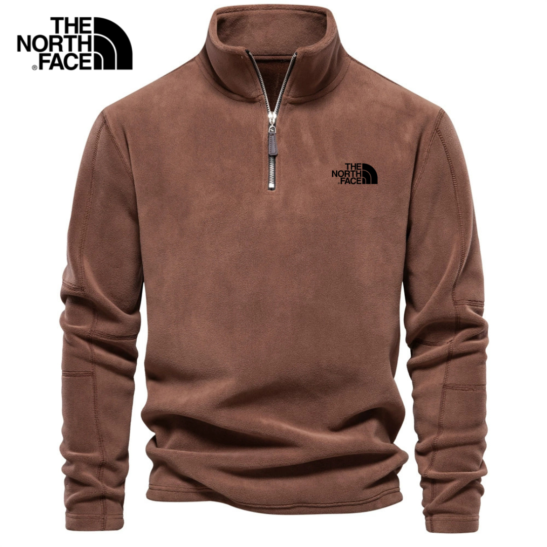 Half-Zip Sweatshirt – Fleece Long Sleeve