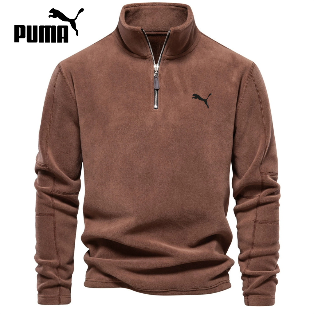 Half-Zip Sweatshirt – Fleece Long Sleeve