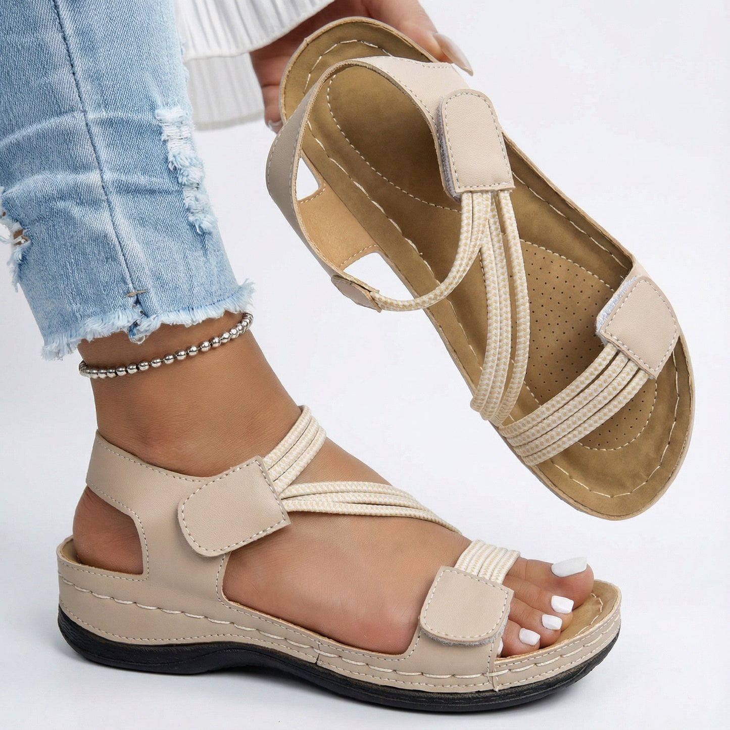 ZAREVA ORTHOPEDIC COMFORT SANDALS