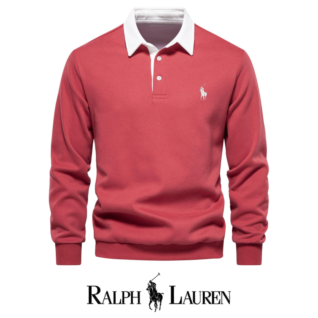 RL – Men’s Autumn Long-Sleeve Polo Neck Sweatshirt