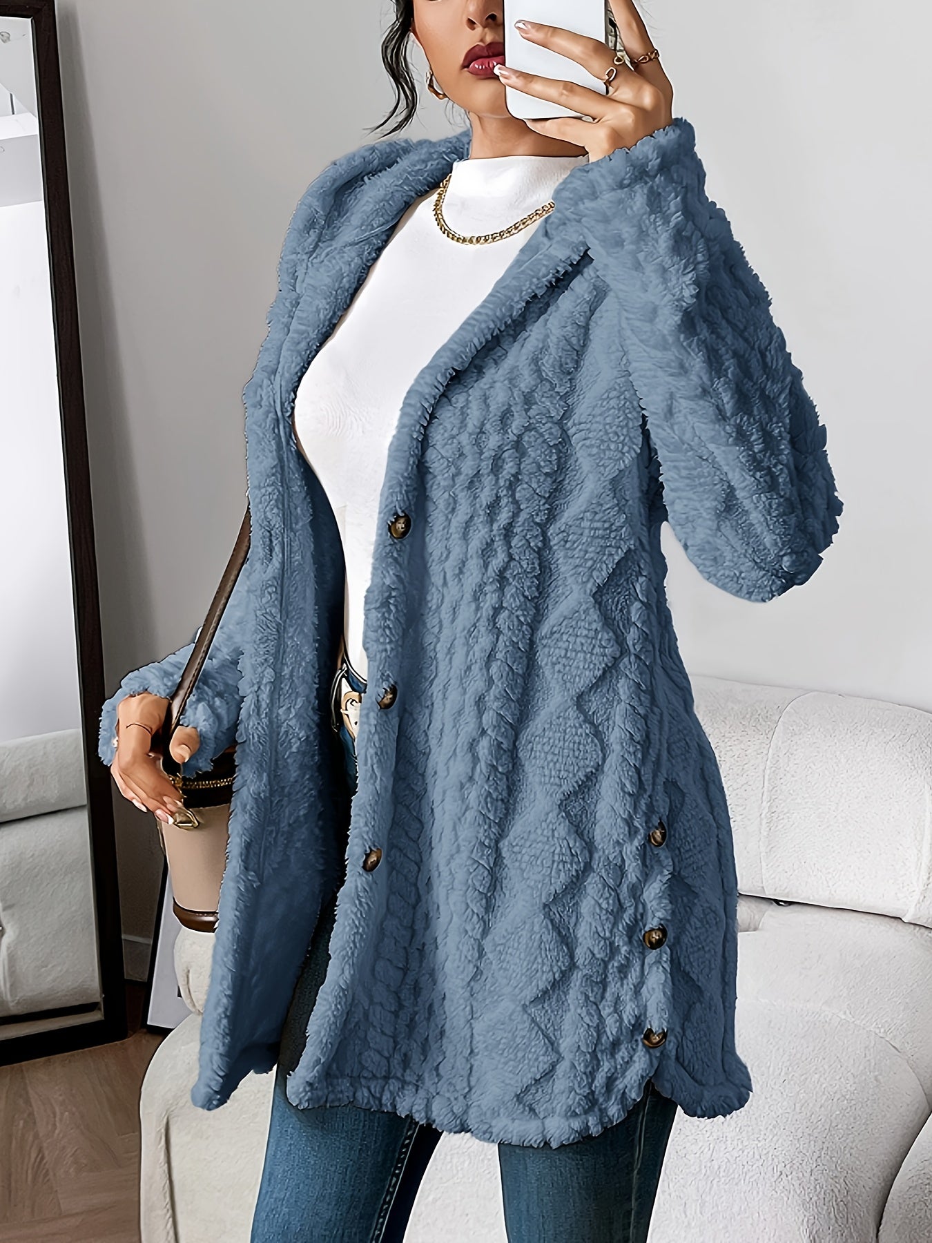 Sorella Cozy Fleece Cardigan