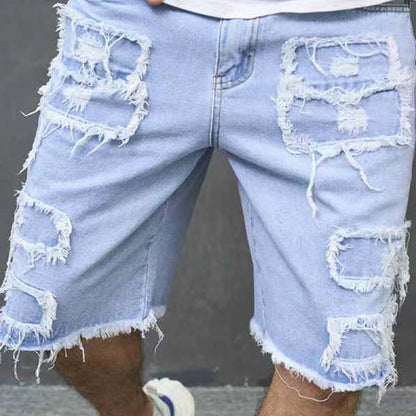 BECKETT DISTRESSED DENIM SHORTS