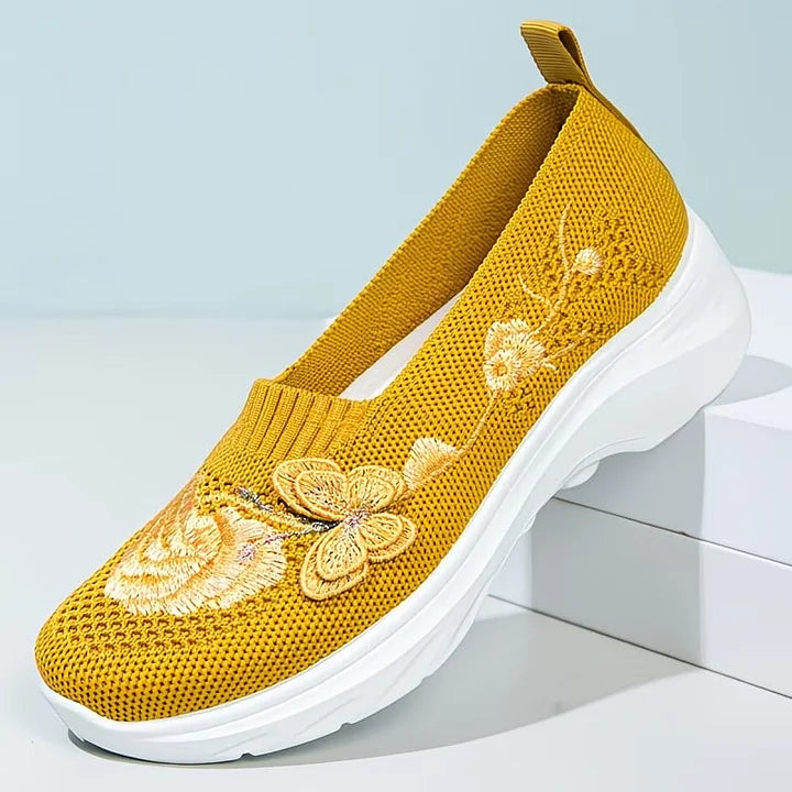 VELMORA BUTTERFLY EMBROIDERED LOAFERS