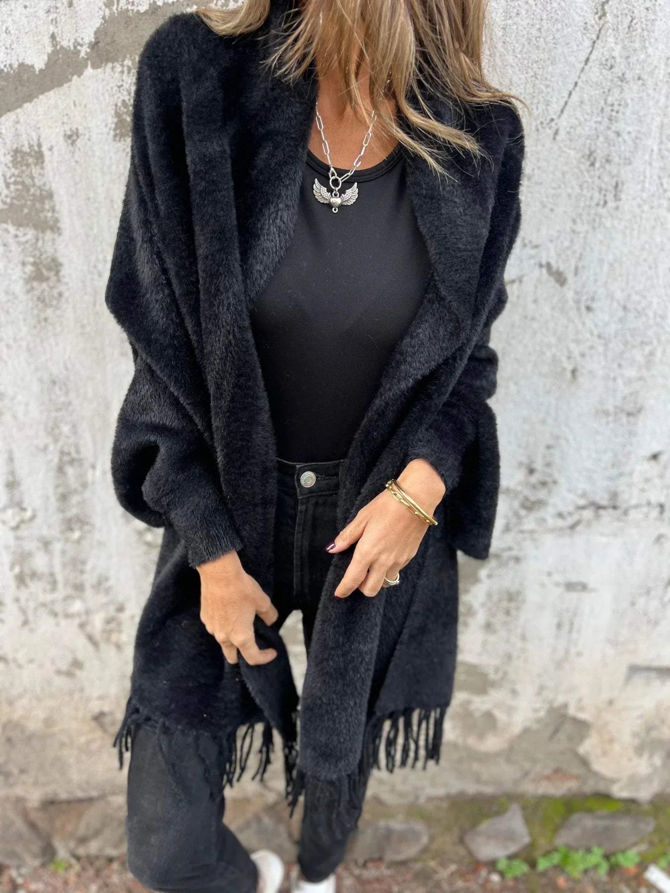 FRINGEWOOD – LONG SLEEVE EVERYDAY COAT