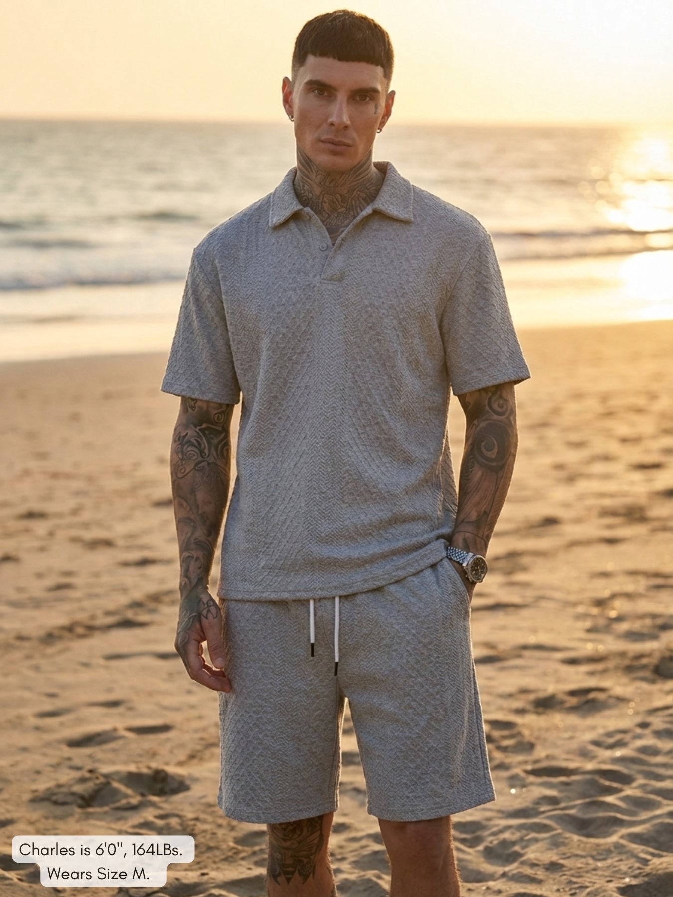 Arden - Loose Polo Set