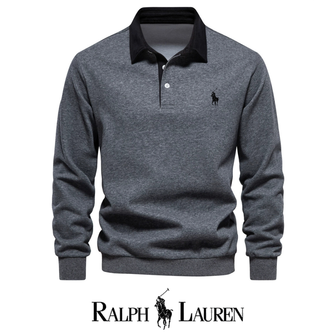 RL – Men’s Autumn Long-Sleeve Polo Neck Sweatshirt